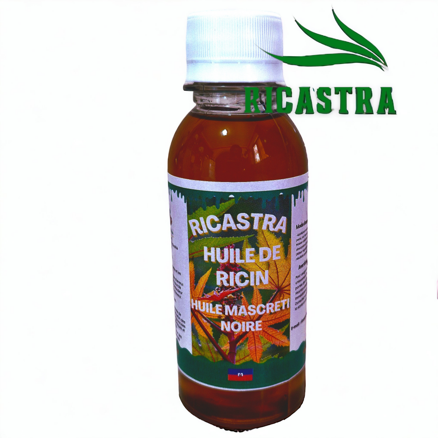 Ricastra.Tr, Huile de Ricin Pure pour la Croissance Capillaire, Cils, Sourcils et Peau : Découvrez le Secret de Beauté Naturel ! l'lhuile mascretie noire haitienne